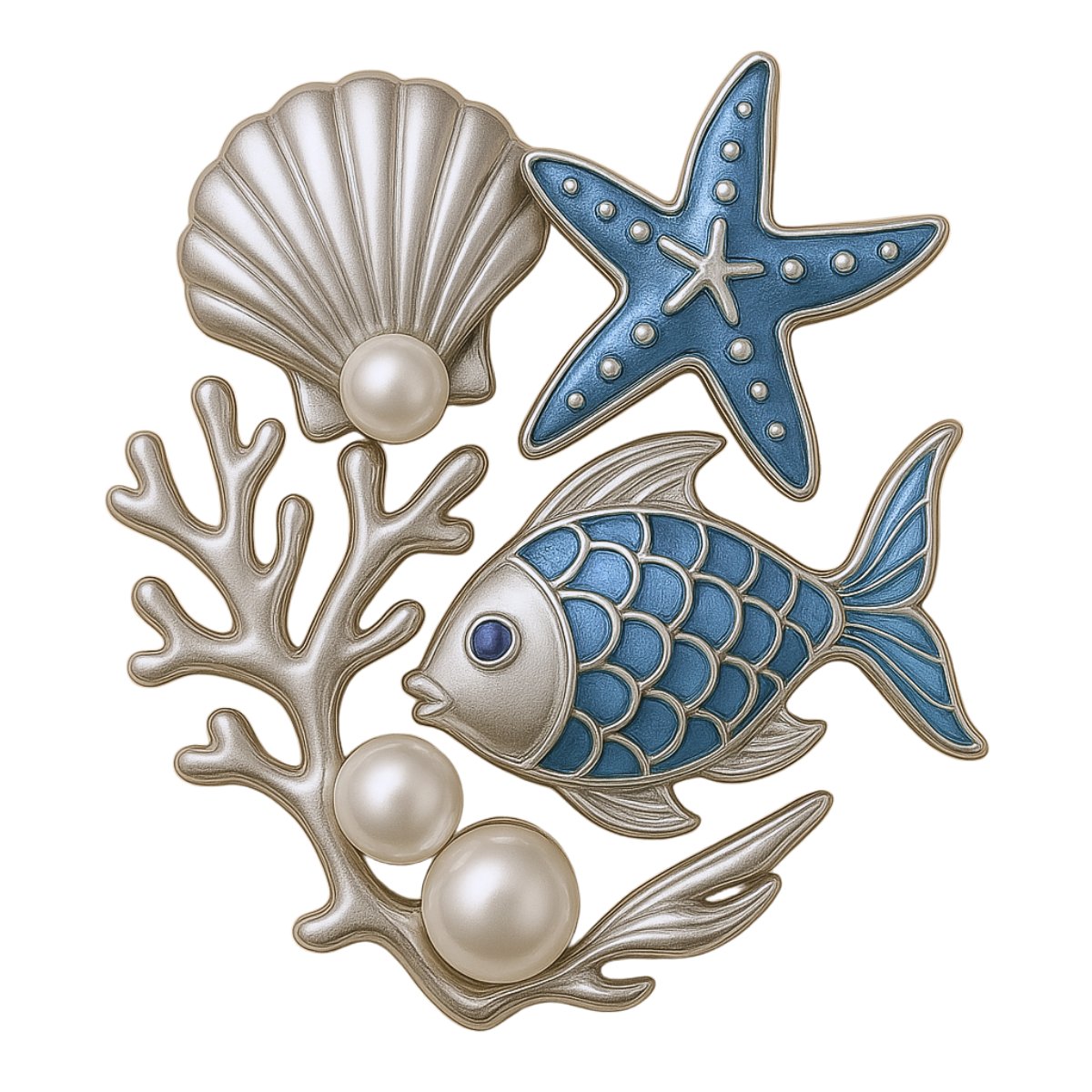 Nautical Brooch Collection